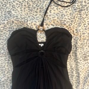 TULAROSA NEW! MIDI top with cutouts and open on front 
Wear over shorts/ bikini